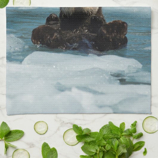 Linge De Cuisine Otter flottante (Plié)