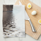 Linge De Cuisine Otter mignonne avec Coeurs d'Amour Rose (Quart Plié)