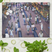 Linge De Cuisine Où est le Water Closet ?Budapest (Plié)