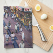 Linge De Cuisine Où est le Water Closet ?Budapest (Quart Plié)