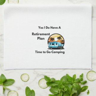 Linge De Cuisine Oui J'ai un régime de retraite sur un