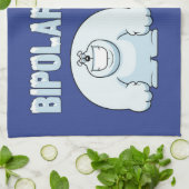 LINGE DE CUISINE OURS BIPOLAIRES (Plié)