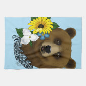 Linge De Cuisine Ours brun (Horizontal)