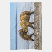 Linge De Cuisine Ours brun côtier (Vertical)