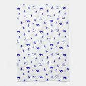 Linge De Cuisine Ours Dans Les Bois (Vertical)