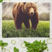 Linge De Cuisine Ours de montagne (Plié)