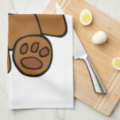 Linge De Cuisine Ours de nounours Brown (Quart Plié)