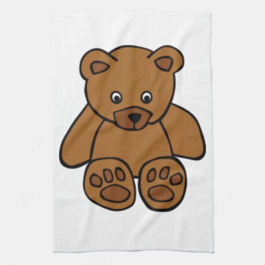 Linge De Cuisine Ours de nounours Brown (Vertical)