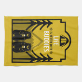 Linge De Cuisine Ours Et Bière Canada (Horizontal)