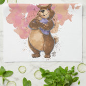 Linge De Cuisine Ours Grand Mama (Plié)