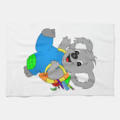 Linge De Cuisine Ours Koala avec sac à dos (Horizontal)