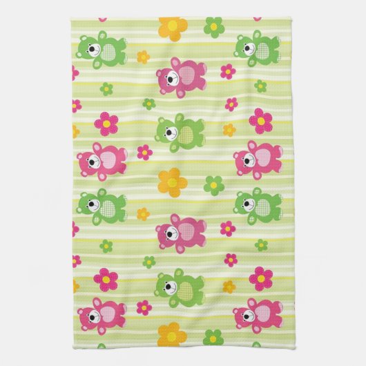 Linge De Cuisine Ours mignons (Vertical)