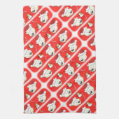 Linge De Cuisine Ours polaire de Noël (Vertical)