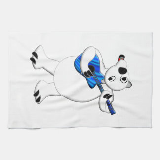 Linge De Cuisine Ours polaire de Rockin avec guitare