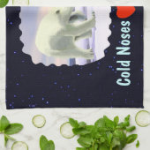 Linge De Cuisine Ours Polaire - Mama Nez Meilleur (Plié)