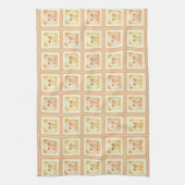 Linge De Cuisine Ourson en patchwork cookie miel mignon (Vertical)