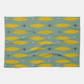 Linge De Cuisine Ovales modernes de la moitié du siècle, (Horizontal)