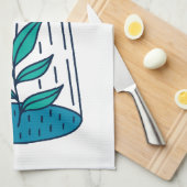 Linge De Cuisine OVNI Aliens (Quart Plié)