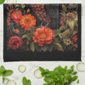 Linge De Cuisine Owl at Night with a Full Moon (Plié)