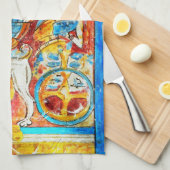 Linge De Cuisine PA traditionnelle antique de mur de mythologie (Quart Plié)