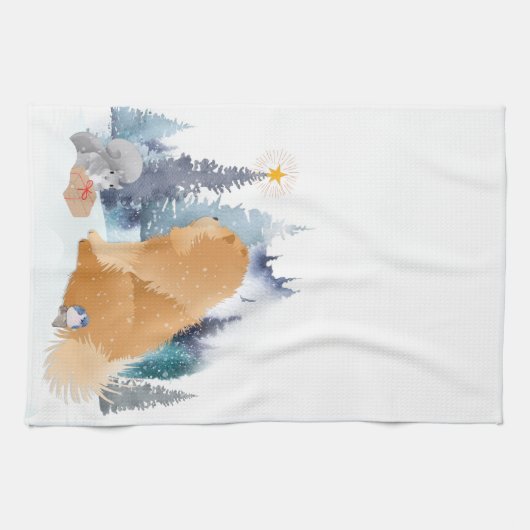 Linge De Cuisine PACE Chow chien vacances (Horizontal)