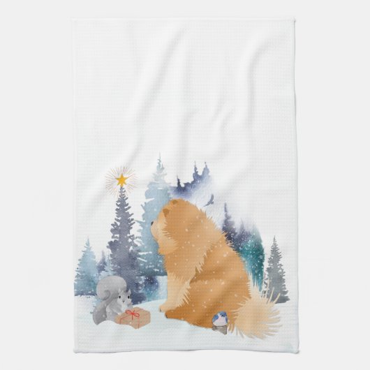 Linge De Cuisine PACE Chow chien vacances (Vertical)