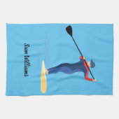 Linge De Cuisine Paddleboarding en stand-up (Horizontal)