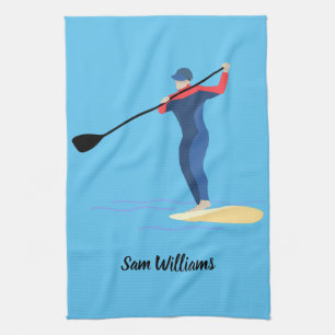 Linge De Cuisine Paddleboarding en stand-up