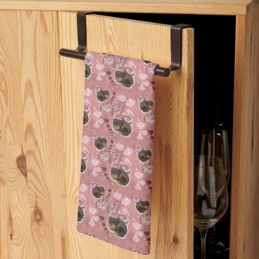 Linge De Cuisine Paillettes de truffe (Pliage en tiers)