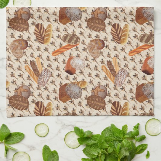 Linge De Cuisine Pain de pâte (Plié)