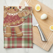 Linge De Cuisine Pain d'épices Noël (Quart Plié)