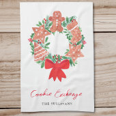 Linge De Cuisine Pain d'épices Noël Holiday Cookie Exchange