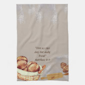 Linge De Cuisine Pain Faisant Grand Tout Sur L'Imprimé Tablier (Vertical)