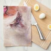 Linge De Cuisine Painted Dog Print (Quart Plié)