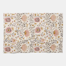 Painted Floral Folk Art