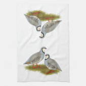 Linge De Cuisine Paire de perdrix de Chukar (Vertical)