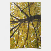 Linge De Cuisine Paire d'érables jaunes Nature d'automne (Vertical)