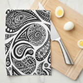 Linge De Cuisine Paisley (Quart Plié)
