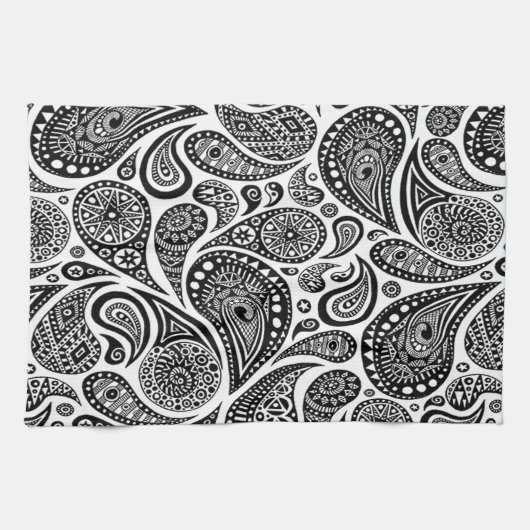 Linge De Cuisine Paisley (Horizontal)