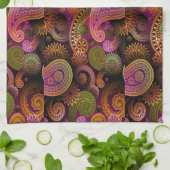 Linge De Cuisine Paisley Purple (Plié)