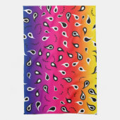 Linge De Cuisine Paisley Rainbow (Vertical)