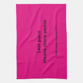 Linge De Cuisine paix (Vertical)