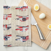 Linge De Cuisine Paix de constitution (Quart Plié)