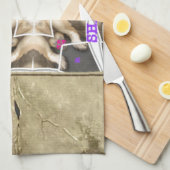 Linge De Cuisine Paix Recherchée (Quart Plié)