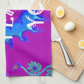 Linge De Cuisine Paix Sois avec toi (Quart Plié)