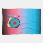 Linge De Cuisine Paix ~ Soleil (Horizontal)