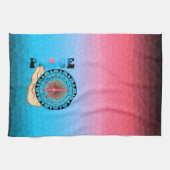 Linge De Cuisine Paix ~ Soleil (Horizontal)