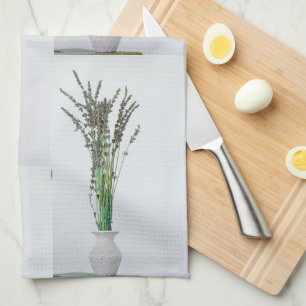 Linge De Cuisine Pale Pastel Purple Lavender Décor Fleur