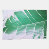 Linge De Cuisine Pale Vert Pastel Bananier (Horizontal)