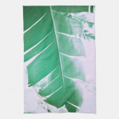 Linge De Cuisine Pale Vert Pastel Bananier (Vertical)